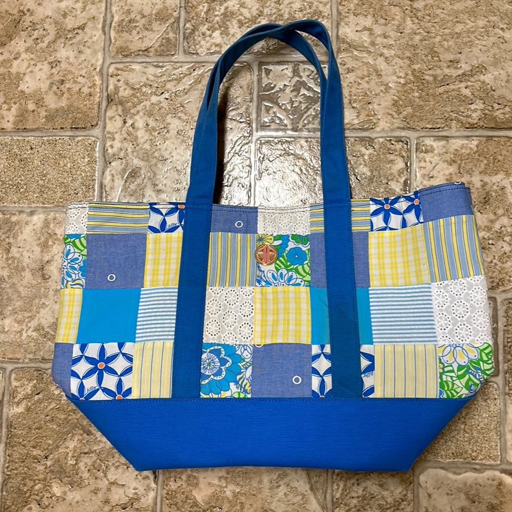 Lilly Pulitzer Patchwork Tote - image 1